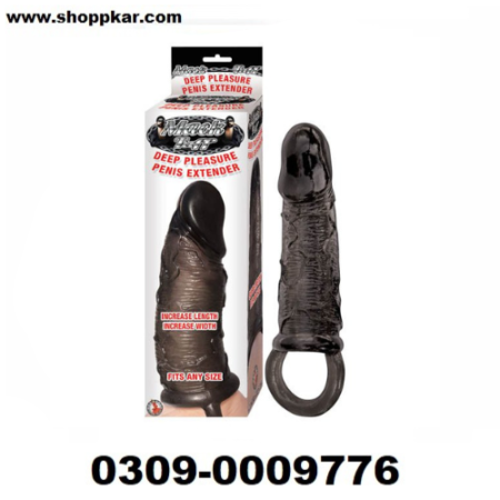 Sleeves With Vibrator Grip In Black Color - Shoppkar.Com