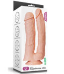 Realistic Cream Double Stuffed Cock Dildo – Shoppkar.Com