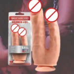 Realistic Cream Double Stuffed Cock Dildo – Shoppkar.Com