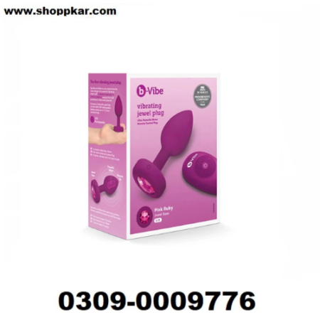 B-Vibe Vibrating Jewel Butt Plug For Women - Shoppkar.Com