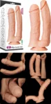 Realistic Cream Double Stuffed Cock Dildo – Shoppkar.Com
