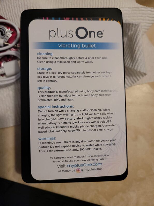 PlusOne Bullet Vibrator for Women - Shoppkar.Com