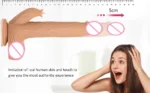 9.8 Inch Liquid Silicone Realistic Licking Thrusting Rotating Dildo