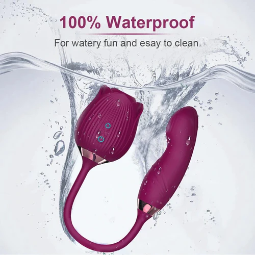 10 Vibration & 10 Suction Modes Powerful Rose Vibrator 10 Vibration & 10 Suction Modes Powerful Rose Vibrator
