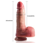 Life Like Vibrating Thrusting Dildo