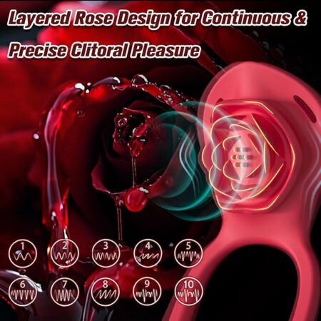 Couples Rose App Wearable Vibrator