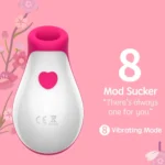 8 Vibration & Suction Modes Best Sucking Vibrator