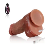 Lifelike Silicone Large Thrusting Dildo