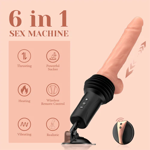 Thrusting Heating Sex Machine with Realistic Dildo - Shoppkar.com Thrusting Heating Sex Machine with Realistic Dildo - Shoppkar.com