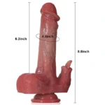 Silicone Rabbit Thrusting & Vibrating Dildo