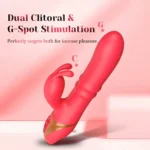 Rabbit Vibrator with Thrusting Vibrating Tapping