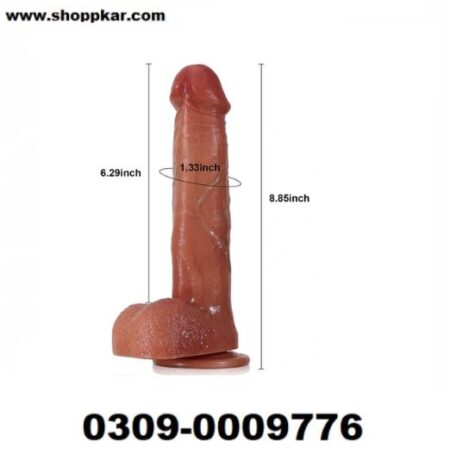 Heating Thrusting Dildo with 3 Telescoping