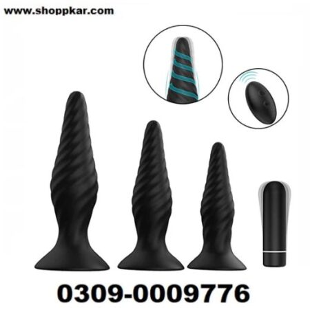 Vibrating Anal Training Plugs Kit