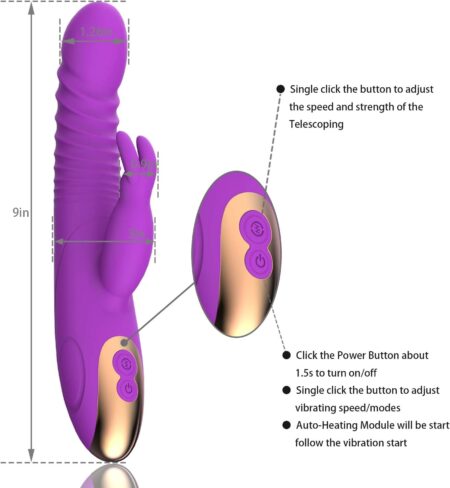 New Ears Toy Powerful 8 Modes Adult Toys - Shoppkar.Com