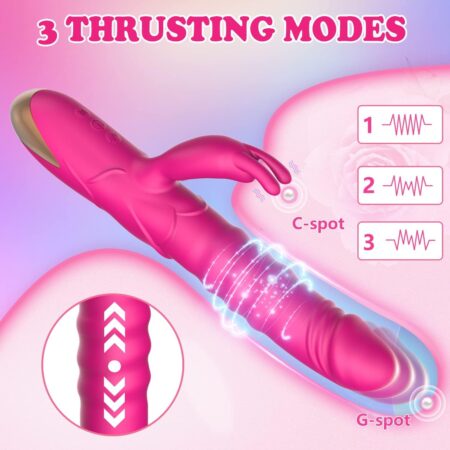 Thrusting Rabbit Vibrator - Shoppkar.Com