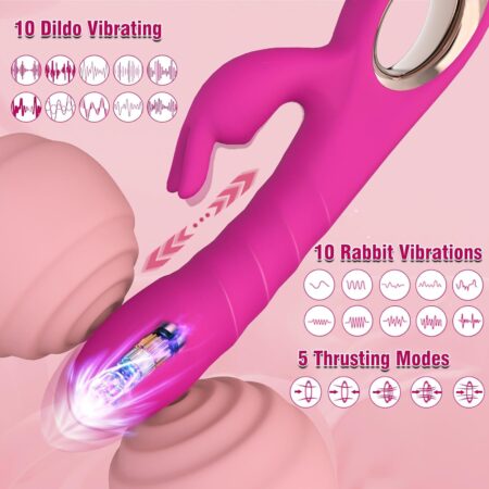 Thrusting Dildo Vibrator Adult Toys - Shoppkar.Com