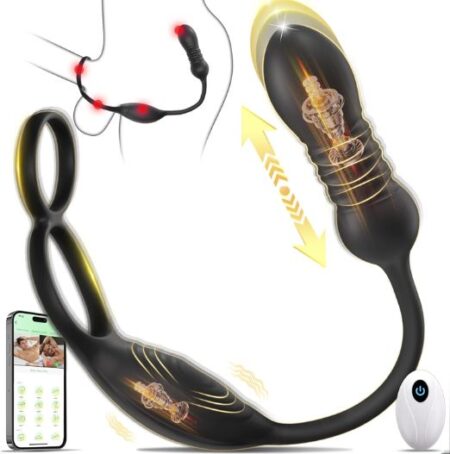 Thrusting Prostate Massager Anal Sex Toy - Shoppkar.Com